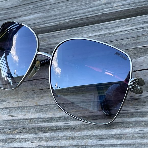 Just Cavalli Accessories - Just Cavalli Women Sunglasses Gunmetal Black Tone